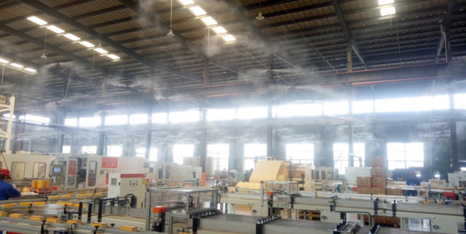 印刷廠(chǎng)加濕/包裝廠(chǎng)加濕工程案例